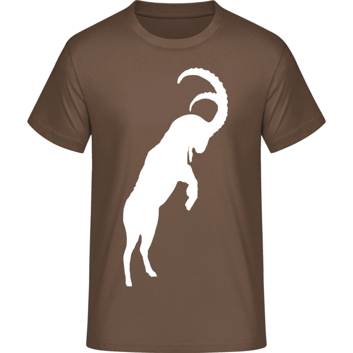 Jumping Goat Silhouette Maglietta 0 image