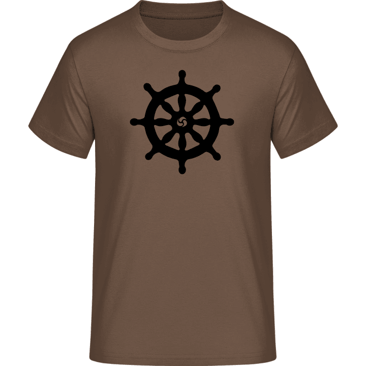 Dharmachakra Buddhismus Symbol T-Shirt contain pic