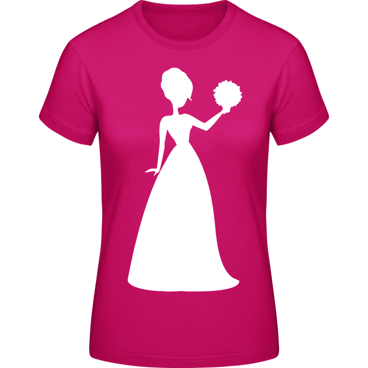 Bride Silhouette T-shirt för kvinnor 0 image