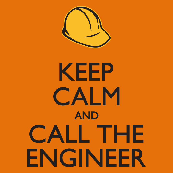 Keep Calm and Call the Engineer Felpa con cappuccio 0 image