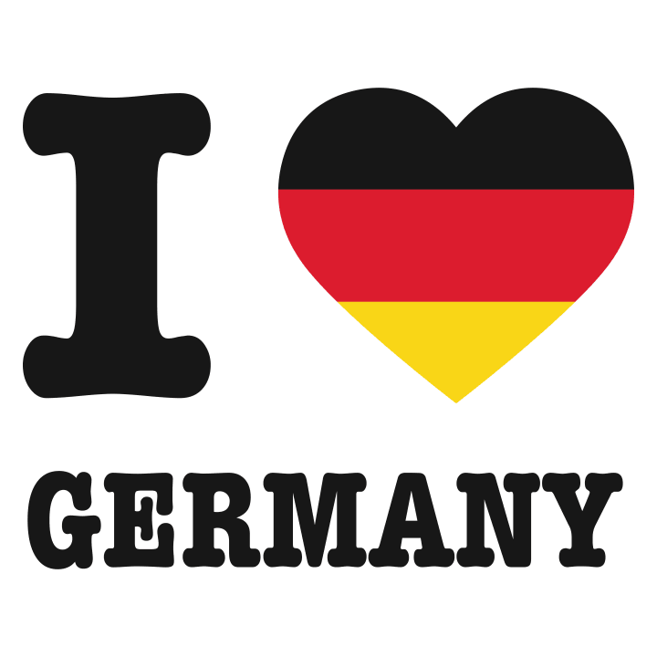 I Love Germany T-shirt à manches longues pour femmes 0 image