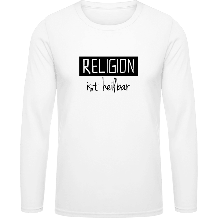Religion ist heilbar Langarmshirt contain pic