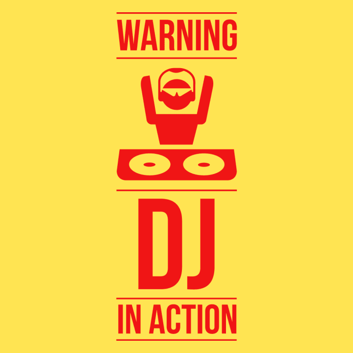 Warning DJ in Action Long Sleeve Shirt 0 image