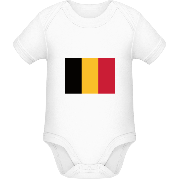 Belgium Flag Baby Romper contain pic