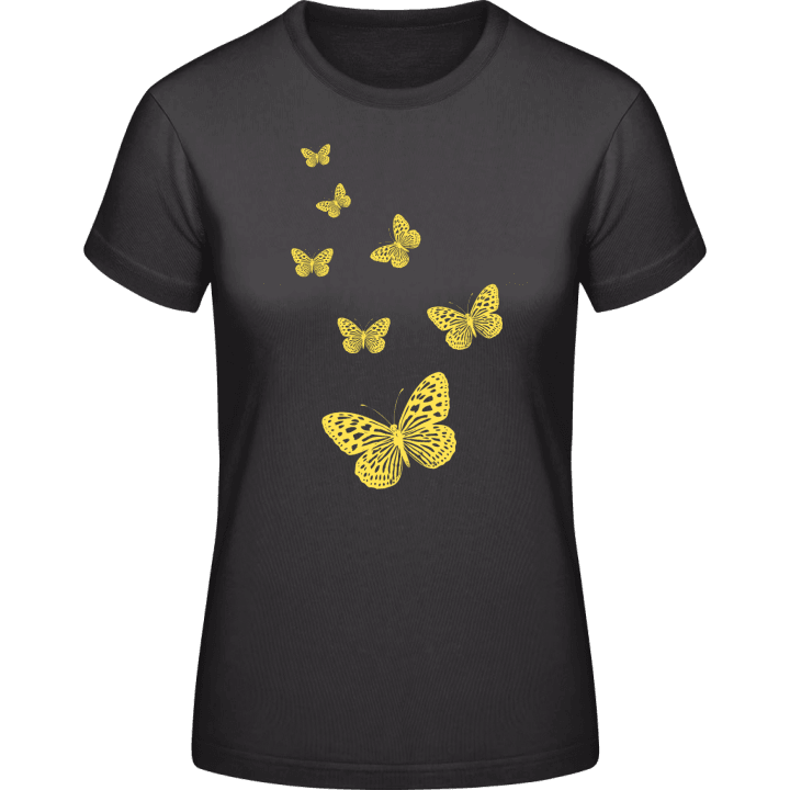Butterflies Illustation T-shirt til kvinder 0 image