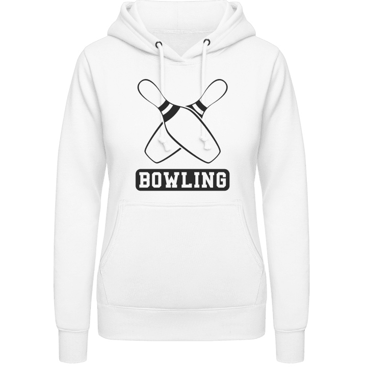 Bowling Icon Vrouwen Hoodie contain pic