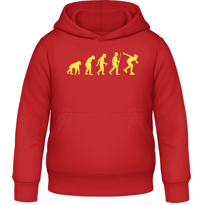 Inline Skater Evolution Kids Hoodie contain pic
