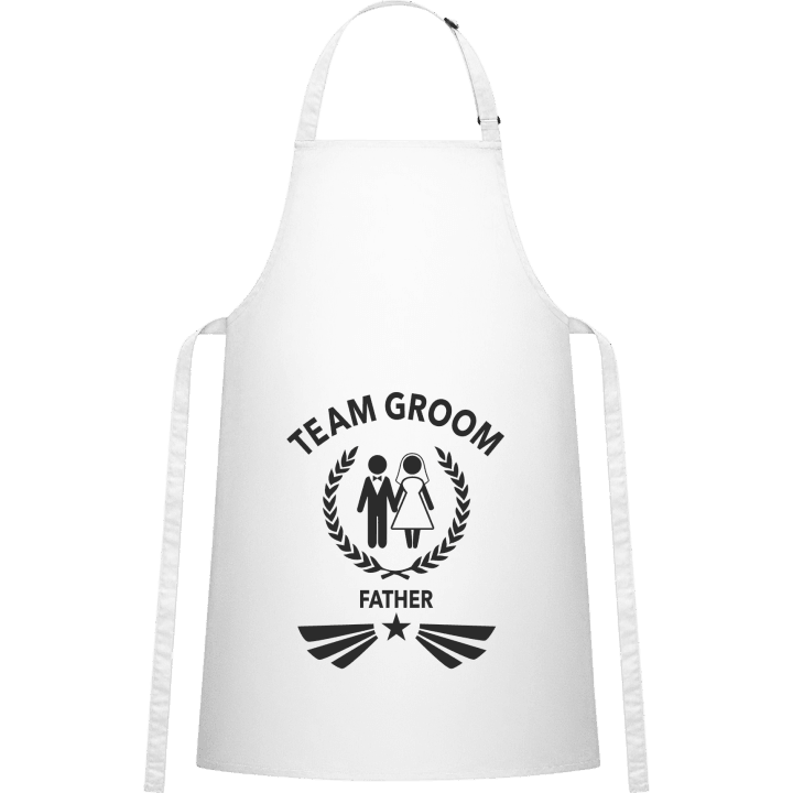 Team Groom Father Kitchen Apron contain pic