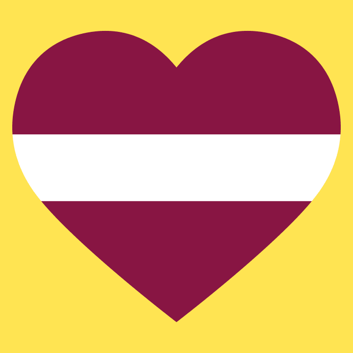 Latvia Heart Flag Langærmet skjorte til kvinder 0 image