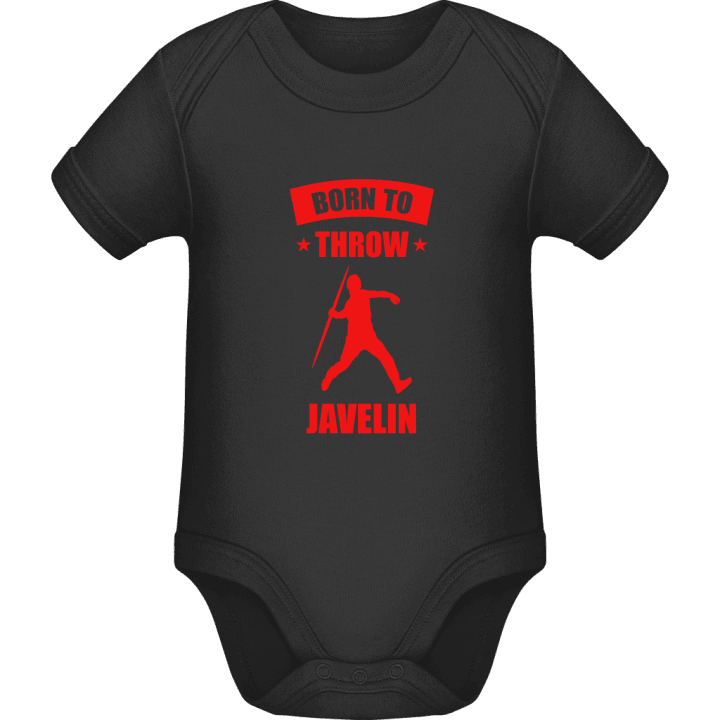 Born To Throw Javelin Baby romper kostym contain pic