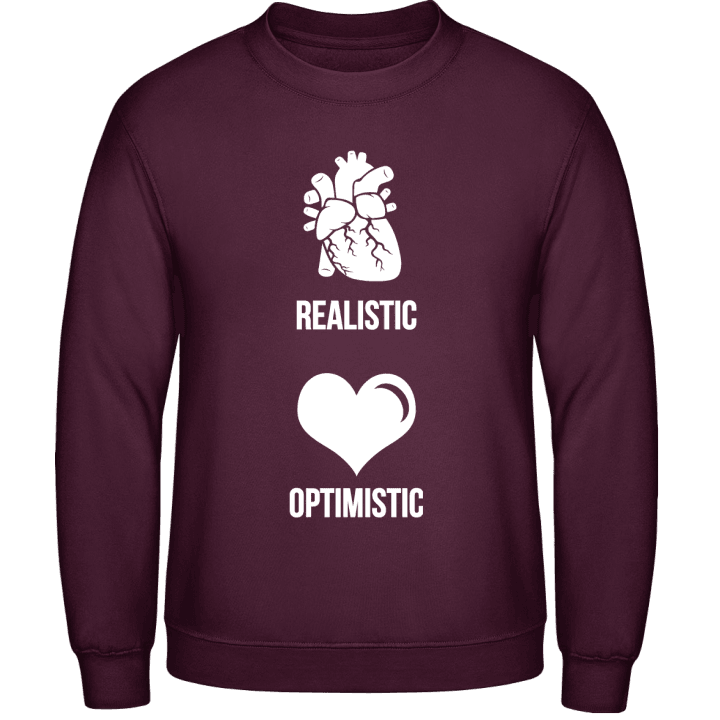 Realistic Optimistic Sweatshirt 0 image