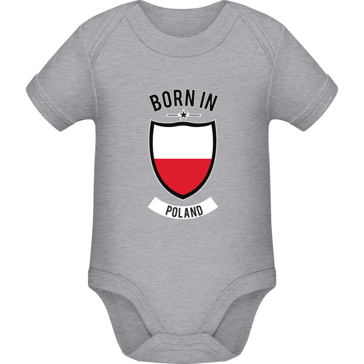 Born in Poland Baby Strampler contain pic