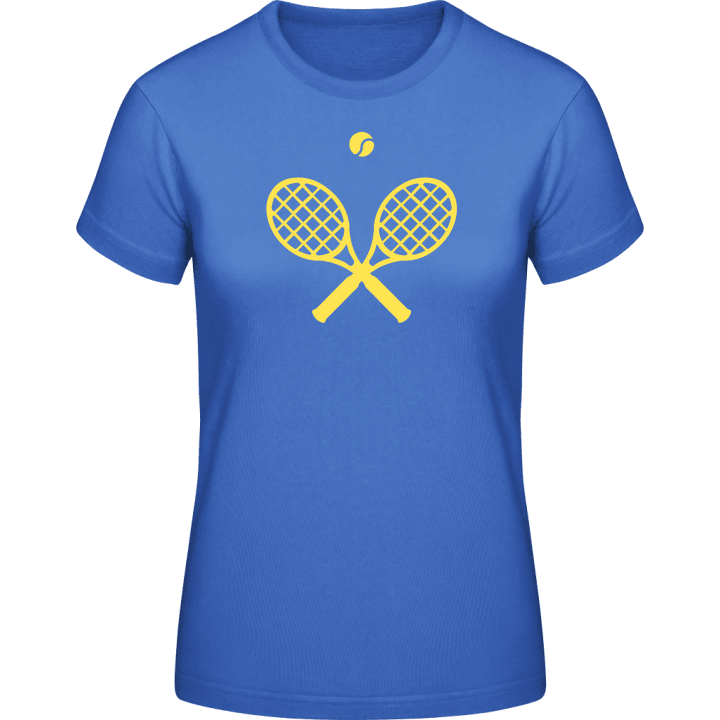 Tennis Equipment Frauen T-Shirt contain pic