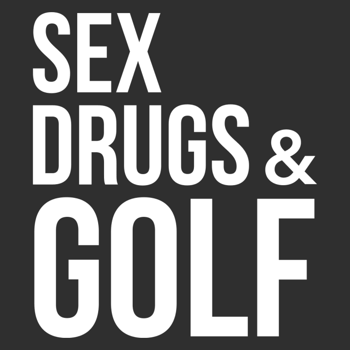 Sex Drugs And Golf Felpa con cappuccio da donna 0 image