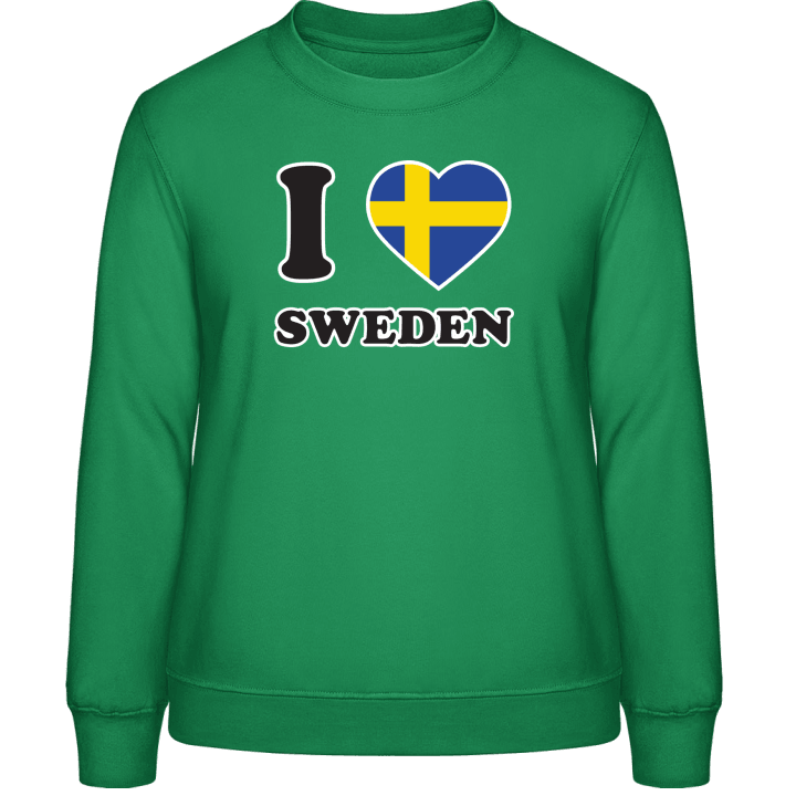 I Love Sweden Frauen Sweatshirt 0 image