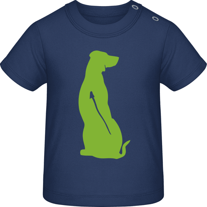 Rhodesian Ridgebacks Silhouette T-shirt för bebisar 0 image