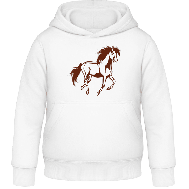 Wild Horse Running Hættetrøje til børn 0 image