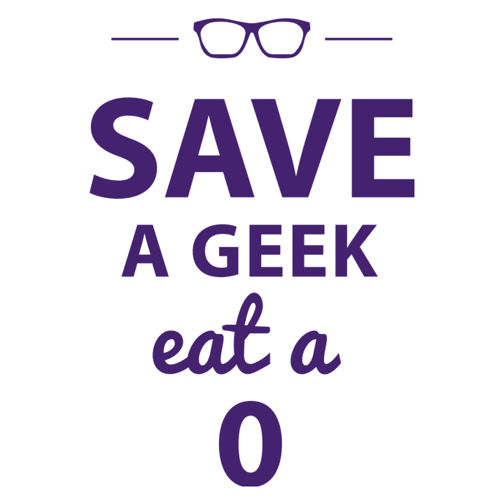 Save A Geek Eat A 0 Stoffen tas 0 image