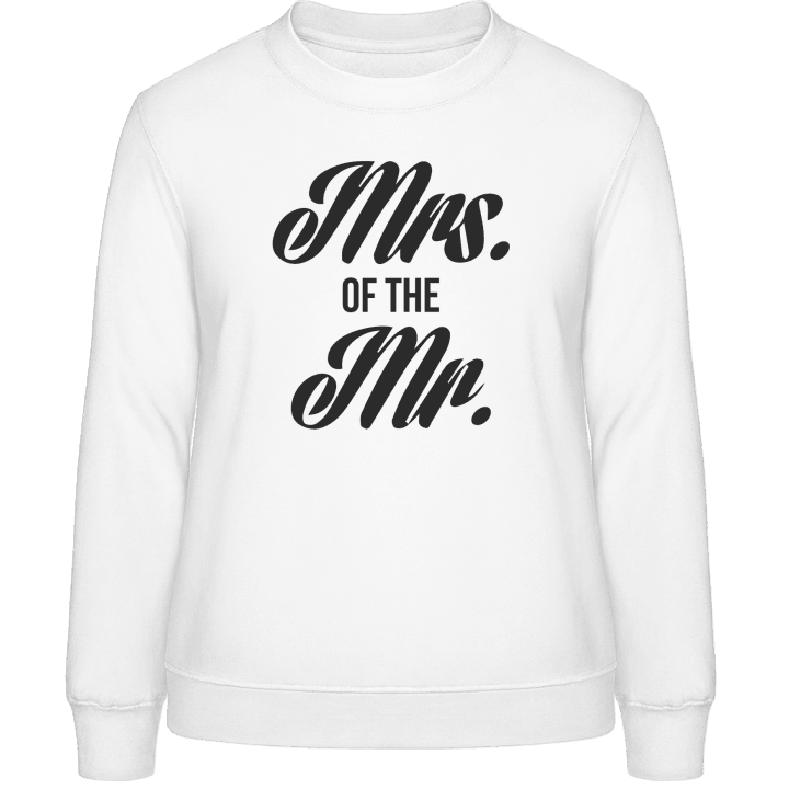 Mrs. Of The Mr. Sweatshirt för kvinnor contain pic