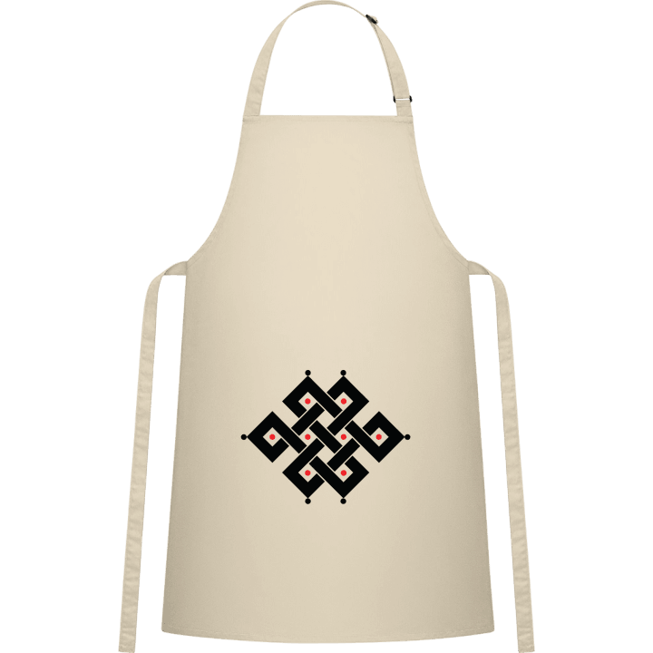 Eternal Knot Buddhism Kitchen Apron contain pic