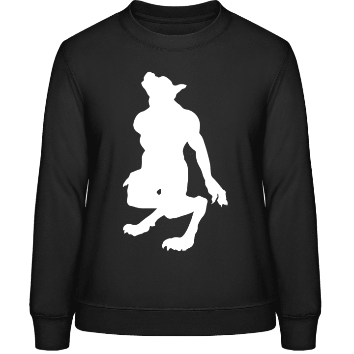 Werewolf Silhouette Frauen Sweatshirt 0 image