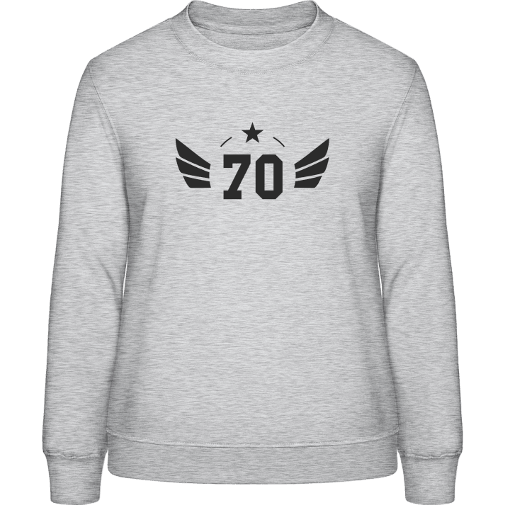 70 Seventy Years Sweatshirt för kvinnor 0 image