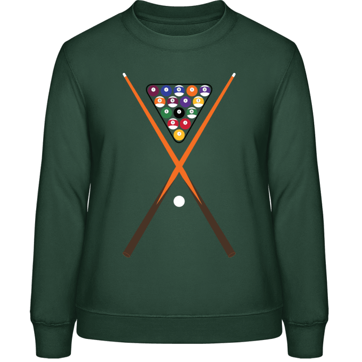 Billiards Kit Frauen Sweatshirt contain pic