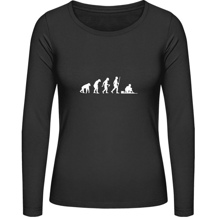 Floor Layer Evolution T-shirt à manches longues pour femmes contain pic
