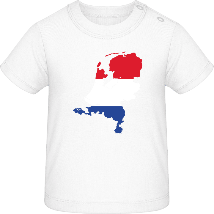 Netherlands Map T-shirt för bebisar contain pic