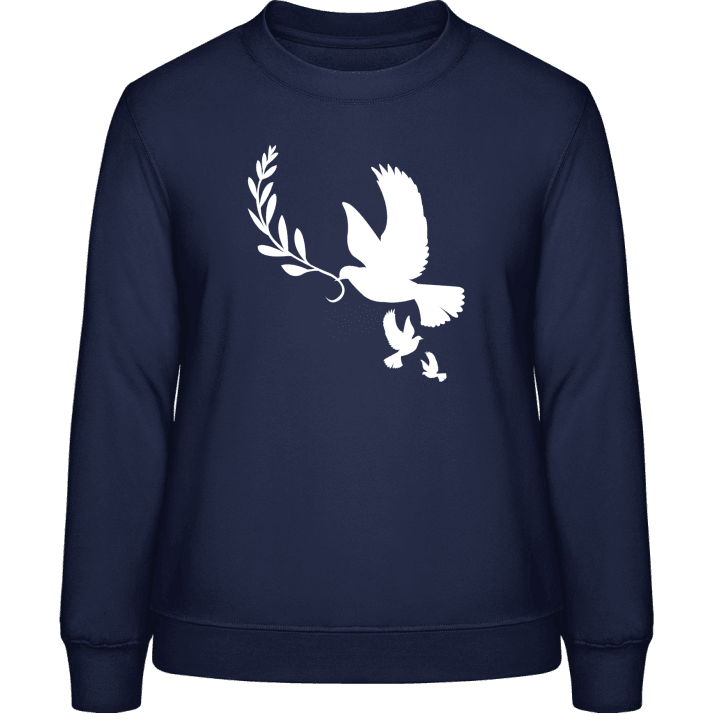 Fredsduva Sweatshirt för kvinnor contain pic