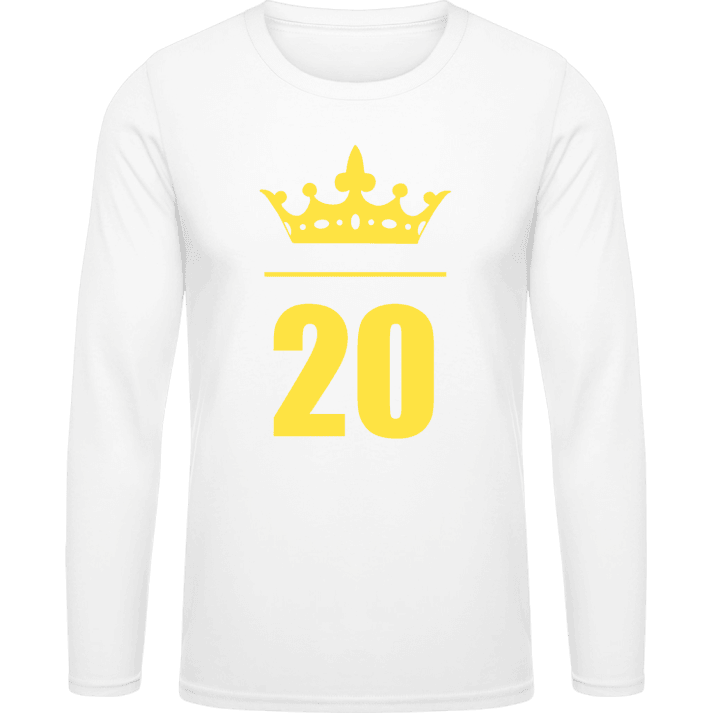 20th Birthday Age T-shirt à manches longues 0 image