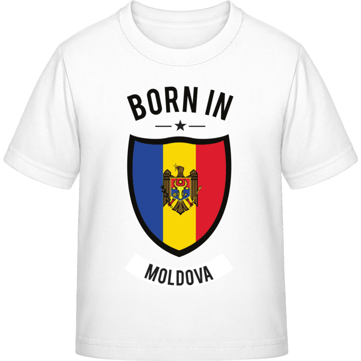 Born in Moldova Kinderen T-shirt contain pic