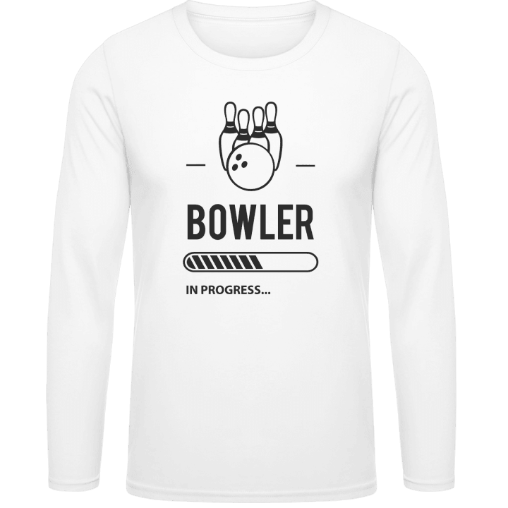 Bowler in Progress T-shirt à manches longues contain pic