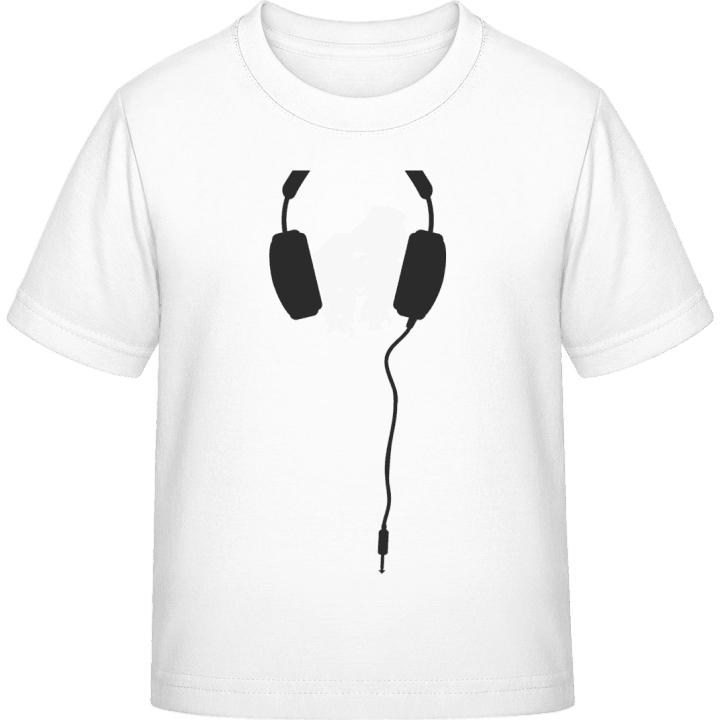 Headphones Effect T-skjorte for barn contain pic