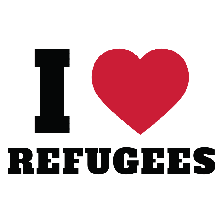 I Love Refugees Stofftasche 0 image