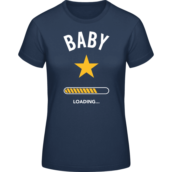 Baby Inside Loading T-shirt til kvinder 0 image