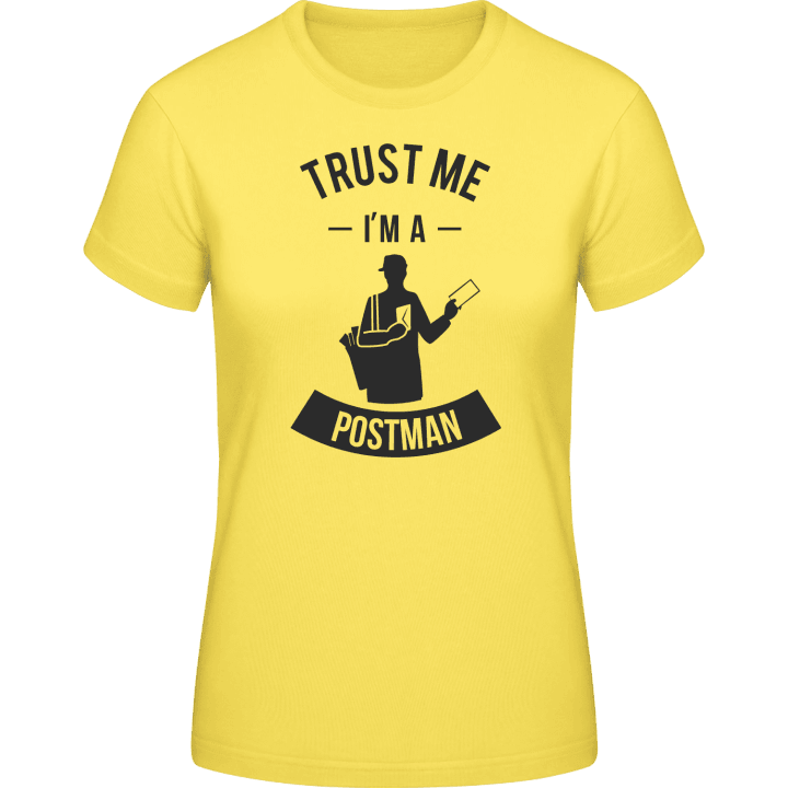 Trust Me I'm A Postman T-skjorte for kvinner contain pic