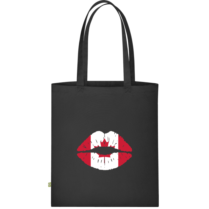 Canadian Kiss Flag Bolsa de tela contain pic