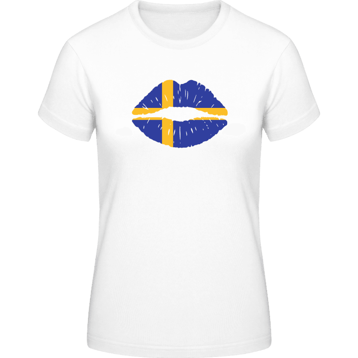 Swedish Kiss Flag Maglietta donna 0 image