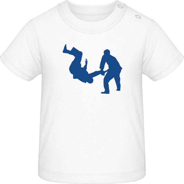 Judo Scene T-shirt för bebisar contain pic
