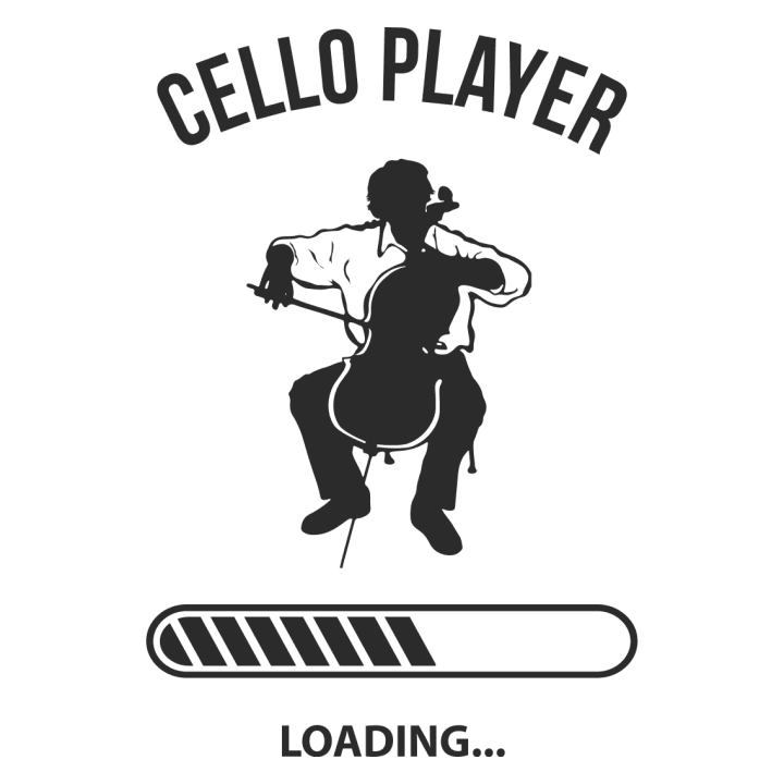 Cello Player Loading Kapuzenpulli 0 image