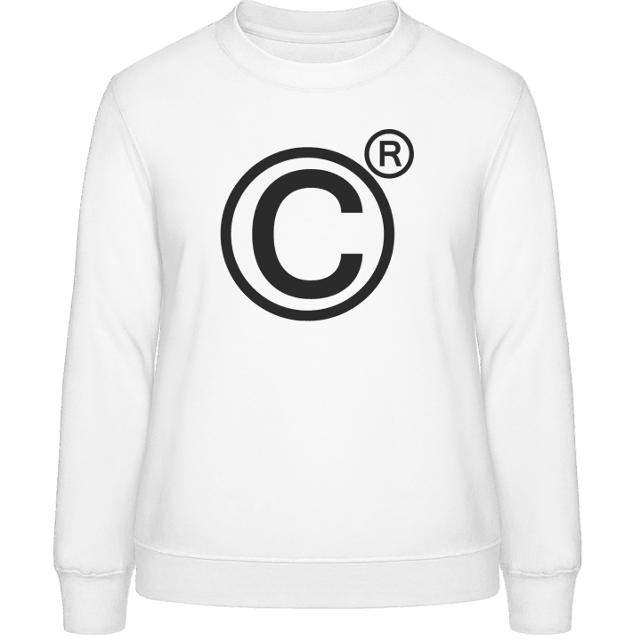 Copyright All Rights Reserved Sweatshirt til kvinder 0 image