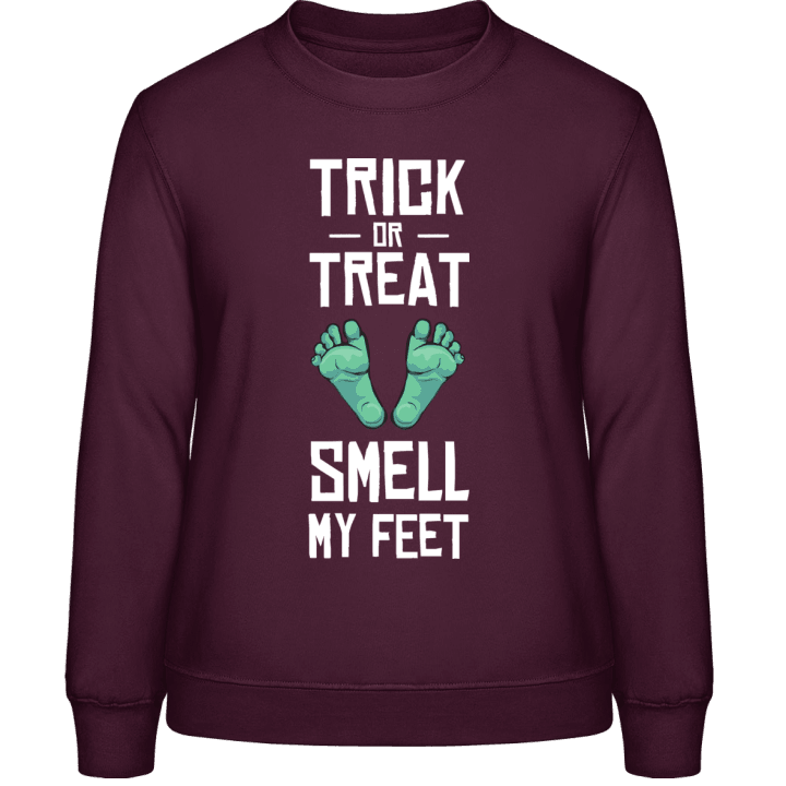 Trick or Treat Smell My Feet Vrouwen Sweatshirt 0 image