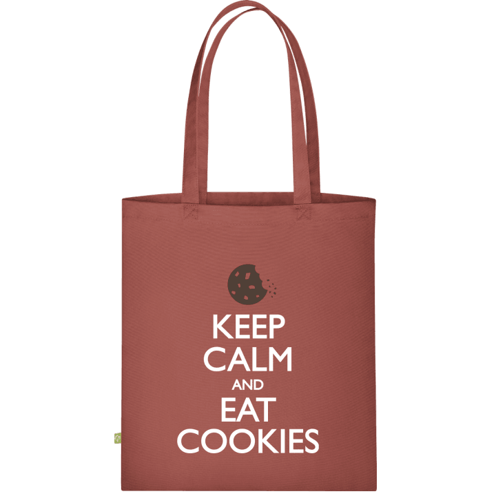 Keep Calm And Eat Cookies Stoffen tas contain pic