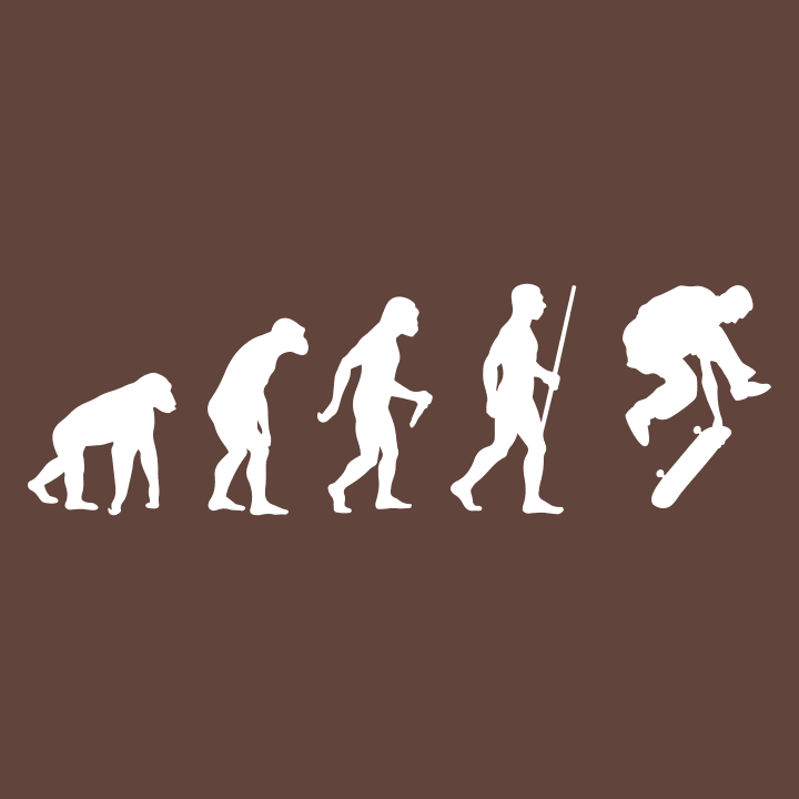 Skating Evolution Humor Väska av tyg 0 image