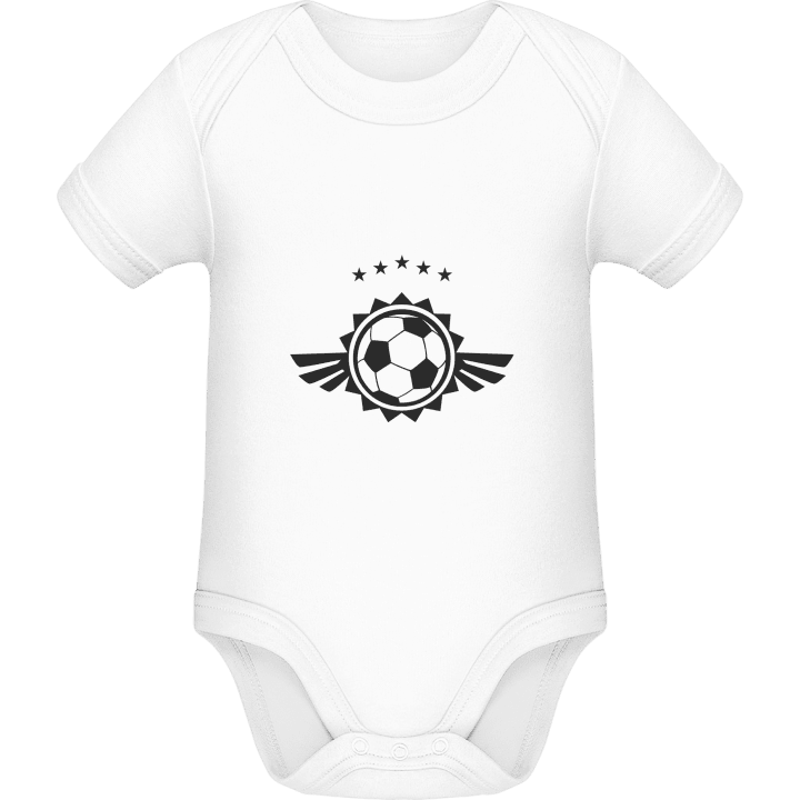 Football Logo Winged Baby Rompertje contain pic