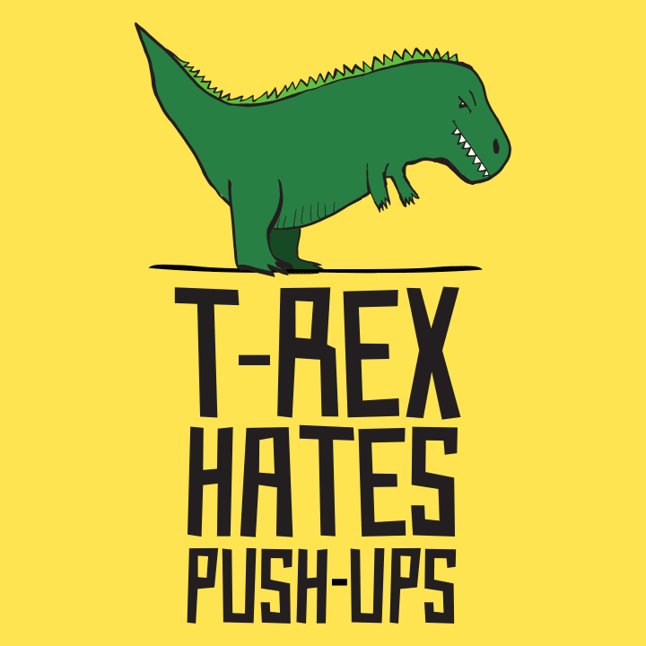 T-Rex Hates Push Ups Kinder T-Shirt 0 image
