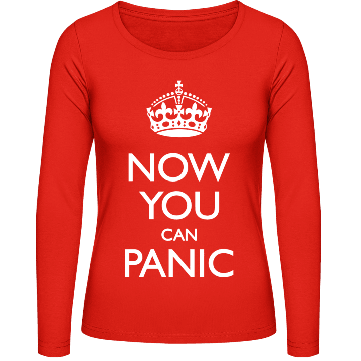 Now You Can Panic Langærmet skjorte til kvinder 0 image