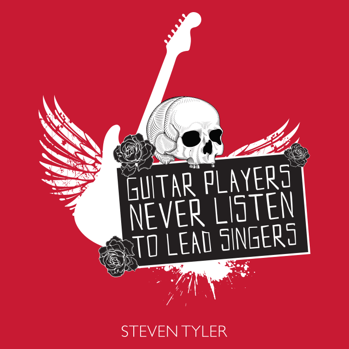 Guitar Players Never Listen To Lead Singers T-shirt til kvinder 0 image