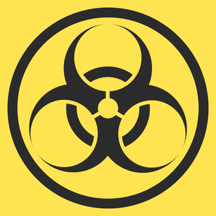 Biohazard Warning Sign Väska av tyg 0 image